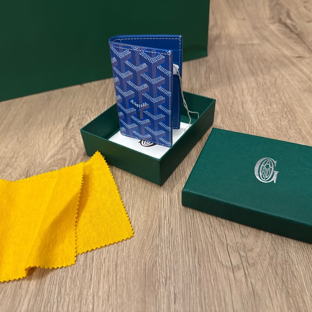 Goyard Blue Wallet